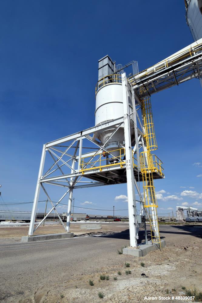 Used Truck Loadout Station Consisting Of: (1) Truck loadout feed bin,