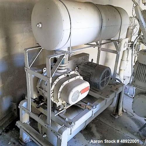 Used (6) Plastic Pellet Silos.