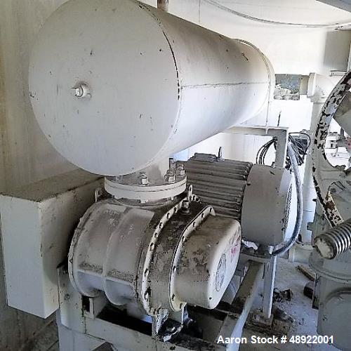 Used (6) Plastic Pellet Silos.