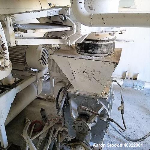Used (6) Plastic Pellet Silos.