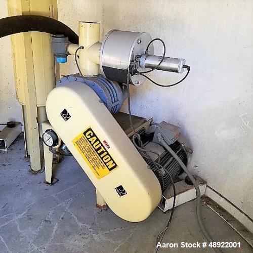 Used (6) Plastic Pellet Silos.