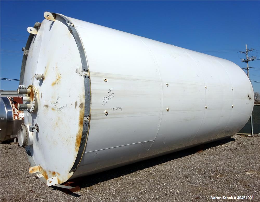 Used Columbian Tec Tank Silo, 1730 Cubic feet (12,941.3 gallon), Carbon Steel