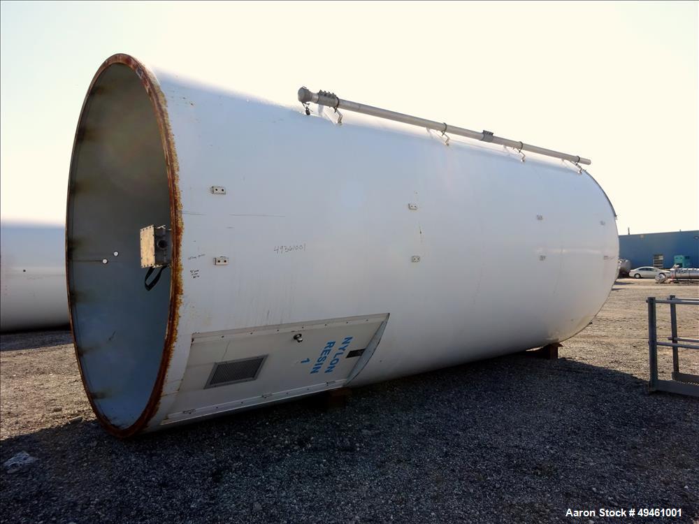 Used Columbian Tec Tank Silo, 1730 Cubic feet (12,941.3 gallon), Carbon Steel