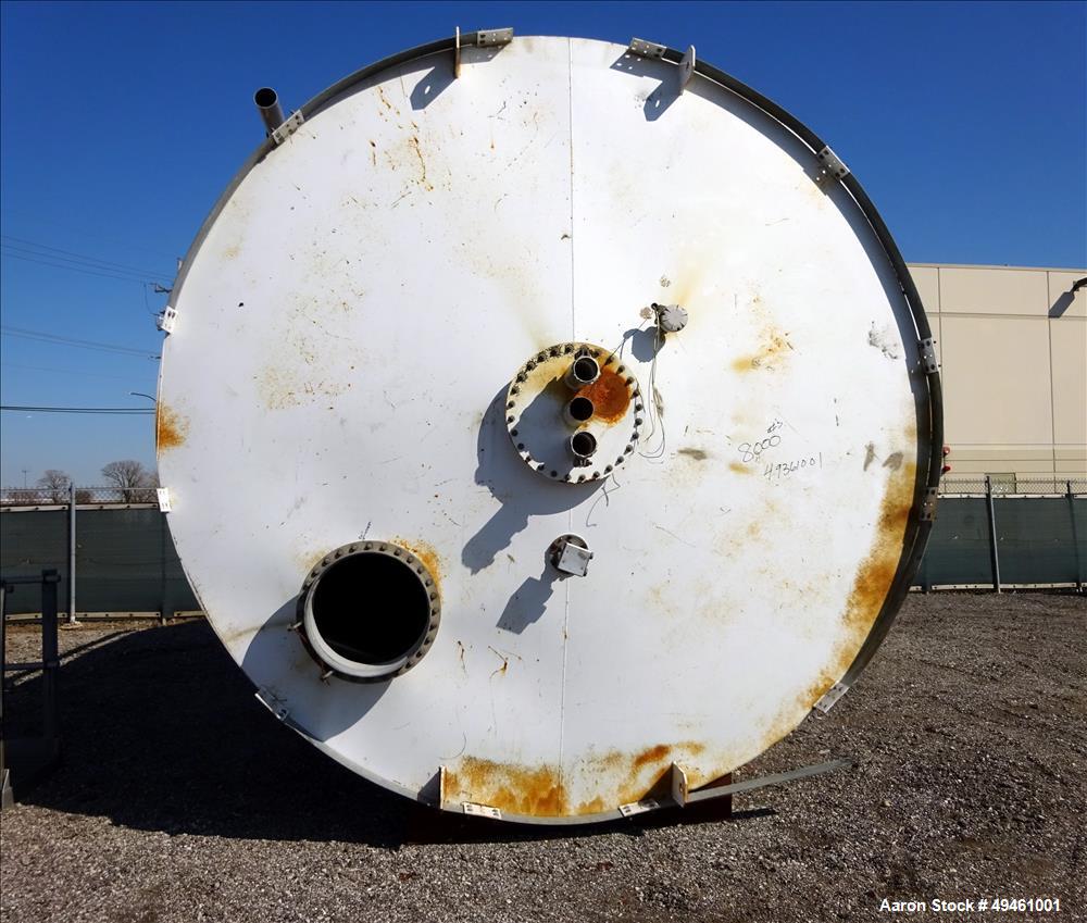 Used Columbian Tec Tank Silo, 1730 Cubic feet (12,941.3 gallon), Carbon Steel