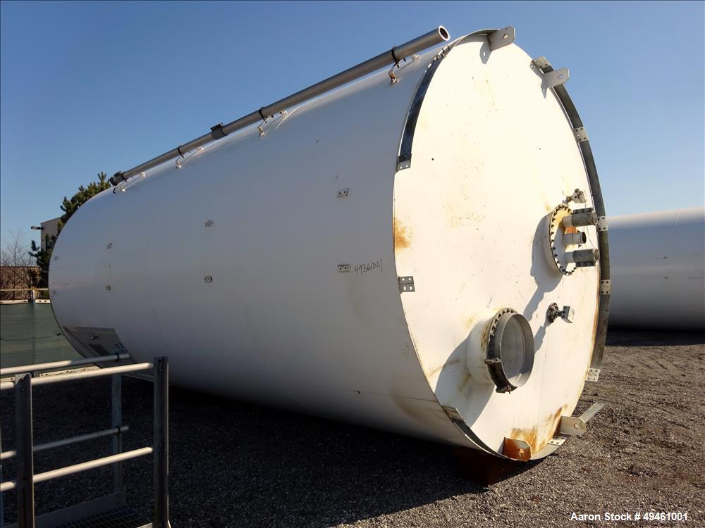 Used Columbian Tec Tank Silo, 1730 Cubic feet (12,941.3 gallon), Carbon Steel