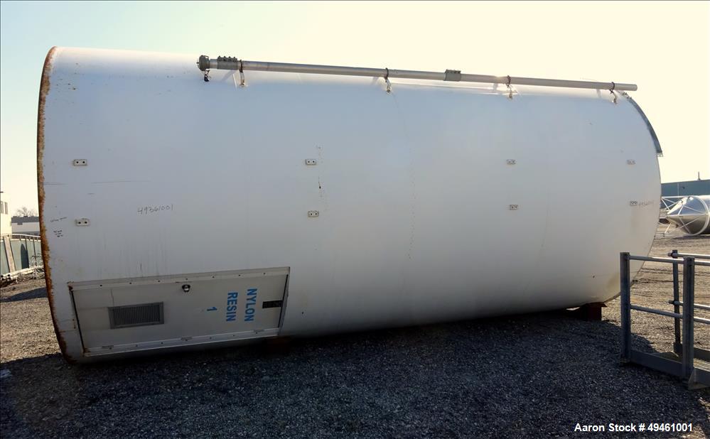 Used- Columbian Tec Tank Silo, 1730 Cubic feet (12,941.3 gallon), Carbon Steel