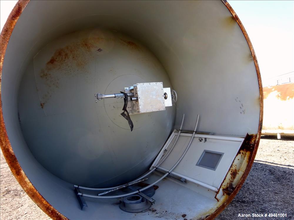 Used Columbian Tec Tank Silo, 1730 Cubic feet (12,941.3 gallon), Carbon Steel