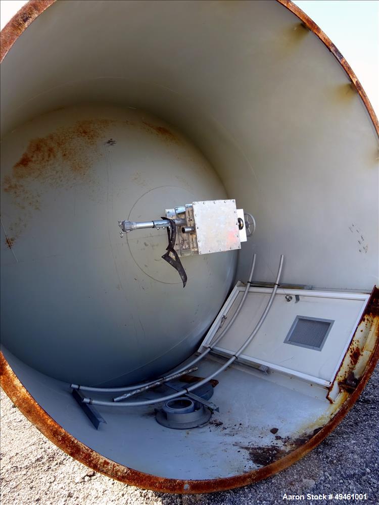 Used Columbian Tec Tank Silo, 1730 Cubic feet (12,941.3 gallon), Carbon Steel
