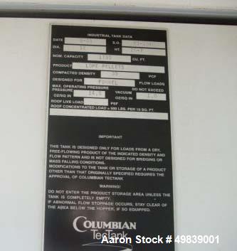 Used Columbian TecTank Silo