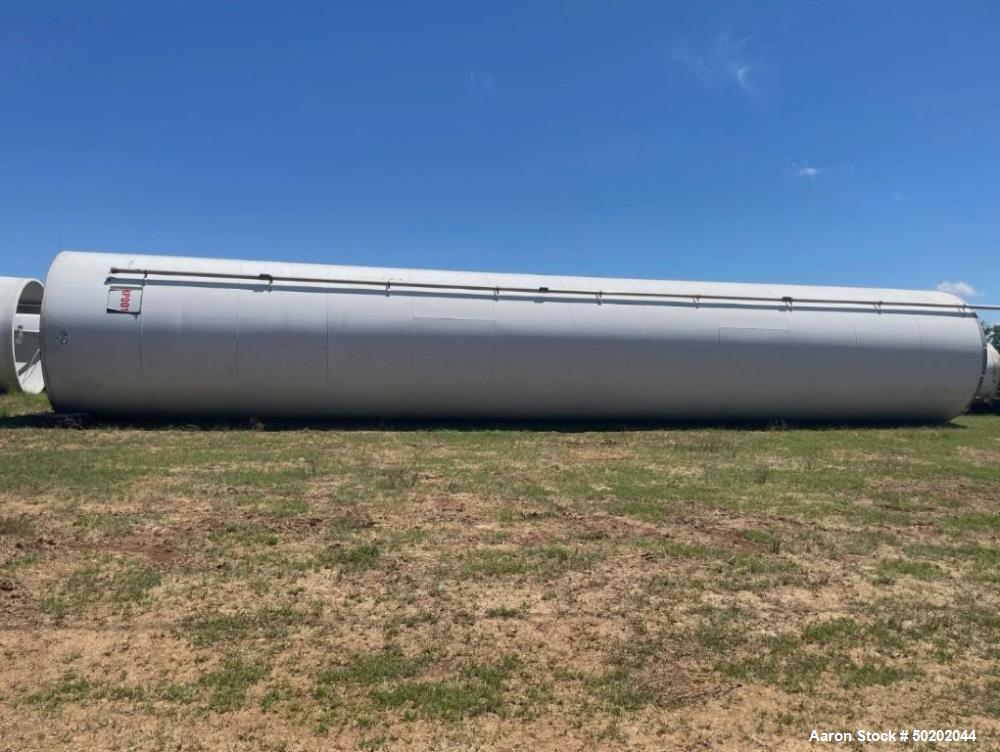 Used CST Storage Silo – 7,000 Cu. Ft. Pellet Resin Capacity, 143" Dia x 71' H, Built 2017