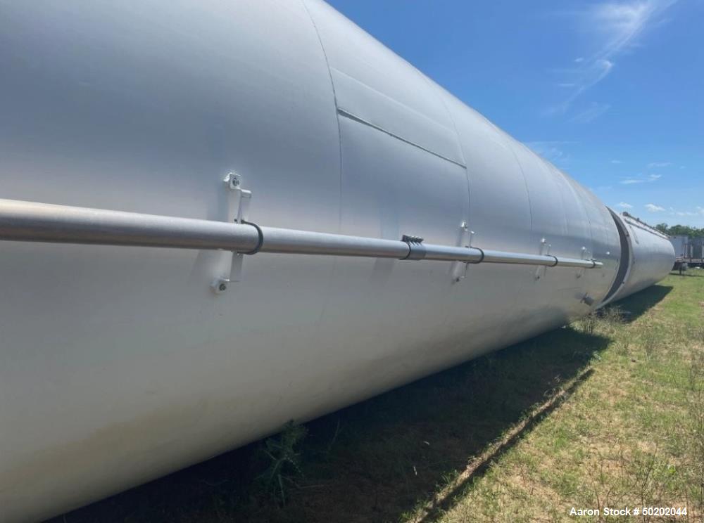 Used CST Storage Silo – 7,000 Cu. Ft. Pellet Resin Capacity, 143" Dia x 71' H, Built 2017