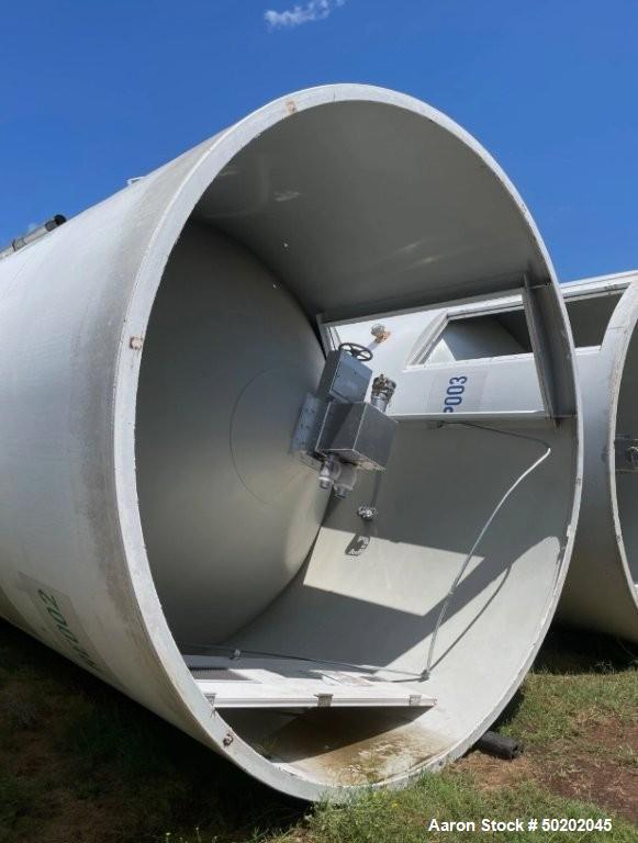 Used CST Pellet Resin Silo – 7,000 Cu. Ft. Capacity, 143" Dia x 71' High