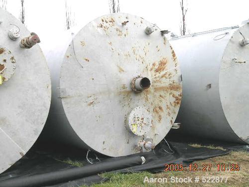 USED: 2800 Cubic foot carbon steel silo. 12'0" diameter x 21'6"straight side x 9'6" high 60 degree cone. 24" bolted manway. ...