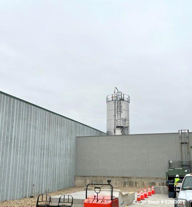 Used-Columbian TecTank Stainless Steel Silo