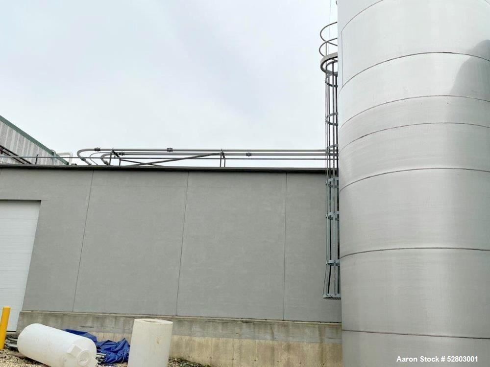 Used-Columbian TecTank Stainless Steel Silo