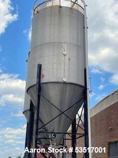 Used (2) Stainless Steel Silo Vacuum Conveying System,