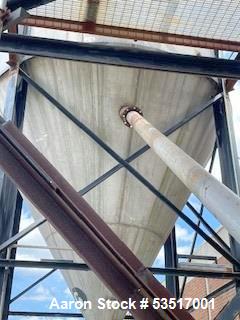 Used (2) Stainless Steel Silo Vacuum Conveying System,
