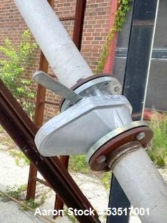 Used (2) Stainless Steel Silo Vacuum Conveying System,