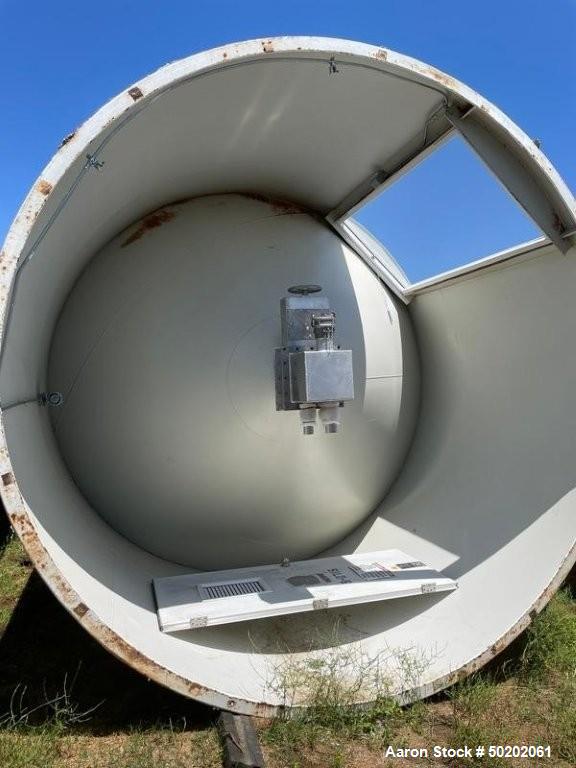 Used CST Storage 7,010 Cubic Foot Resin Pellet Storage Silo – 12' Diameter x 72' Tall Bulk Plastic Resin Silo