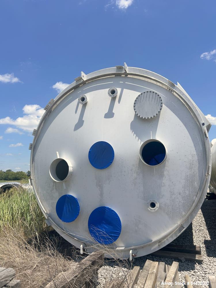 Unused 5,300 Cu. Ft. CST Bulk Storage Silo with Fluidized Flow Cone Bottom Design