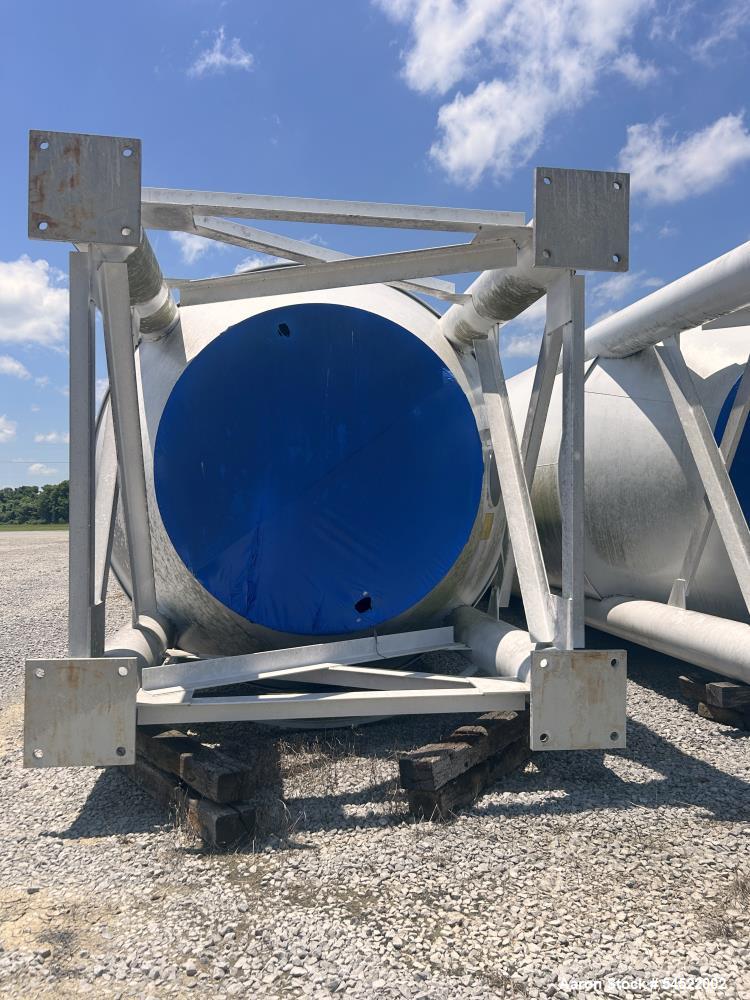Unused 5,300 Cu. Ft. CST Bulk Storage Silo with Fluidized Flow Cone Bottom Design