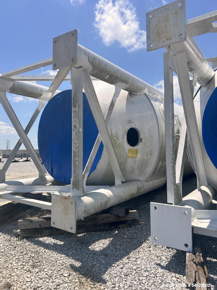 Unused 5,300 Cu. Ft. CST Bulk Storage Silo with Fluidized Flow Cone Bottom Design