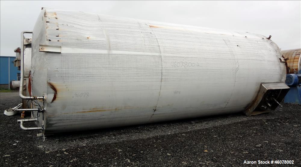 Used- Cherry Burrell Storage Silo, Approximate 20,000 Gallon