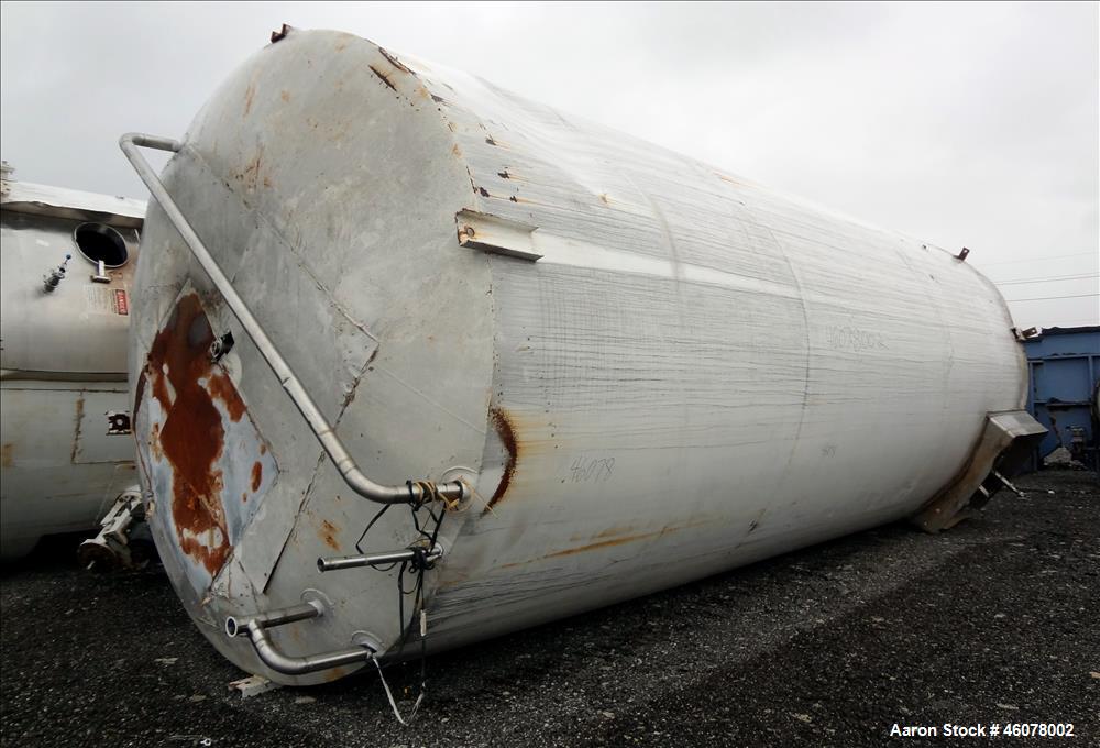 Used- Cherry Burrell Storage Silo, Approximate 20,000 Gallon