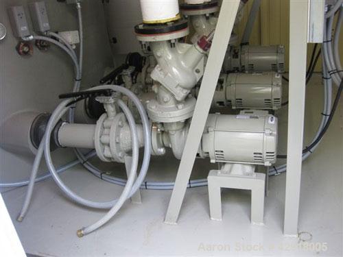 Used Columbian Tec 2220 cu ft resin silo with bindicator, Yo-Yo control and Hi/Lo level control. Installed in 2009. Currently located in Yakima 15% buyers premium in addition to selling price.
