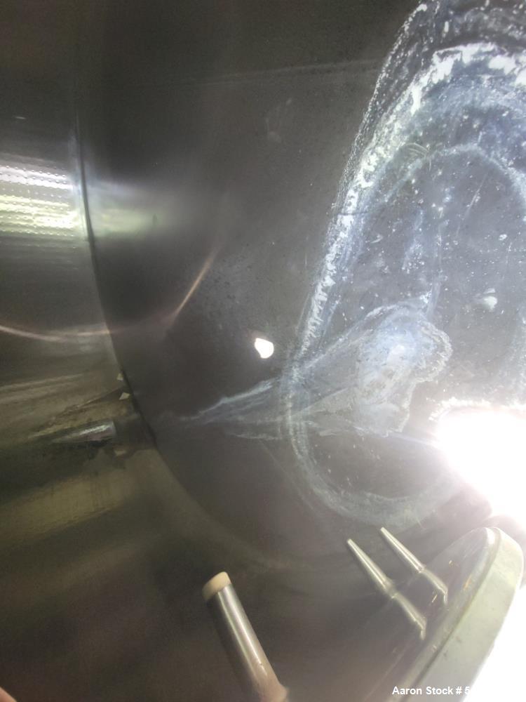 Used DCI 50,000 Gallon Stainless Steel Silo | Vertical Dairy & Water Storage Tank