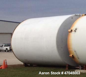 Used- Dairy Craft Silo, 15,000 gallon. Stainless steel inner. Insulated and steel outer jacket. 151" od x 20' tall.
