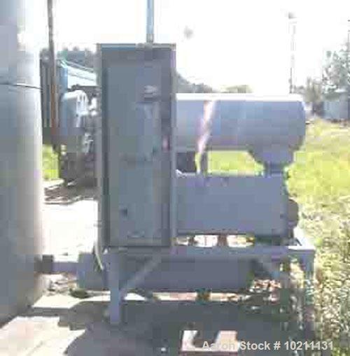 Used-Peabody TEC Tank, 2700 Cubic Foot Gravity Blender System.Internal tube design for pneumatic conveying circulation blend...