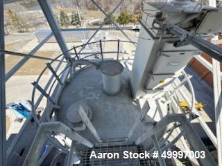 Used Peabody TecTank Lime Silo – 3704 Cu. Ft. Carbon Steel Storage Silo