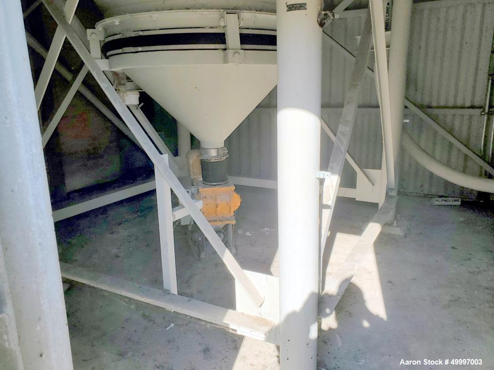 Used Peabody TecTank Lime Silo – 3704 Cu. Ft. Carbon Steel Storage Silo