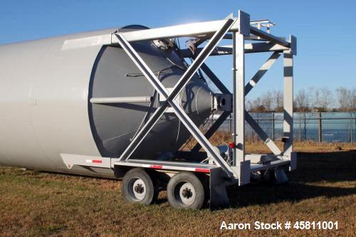 Used WAM Portable Cement Silo, 2200cf, 550bbl.