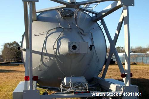 Used WAM Portable Cement Silo, 2200cf, 550bbl.