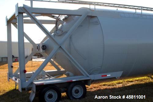 Used WAM Portable Cement Silo, 2200cf, 550bbl.