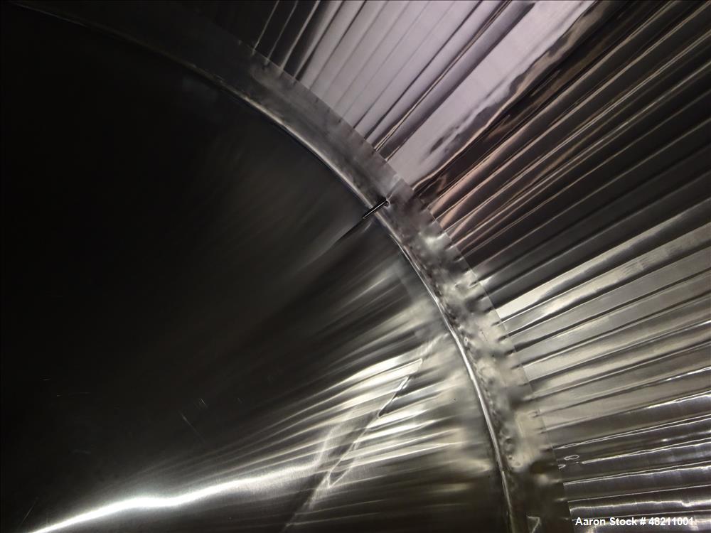 Used Walker Stainless Cold Wall Storage Silo, 40,000 Gallon, Model 8037