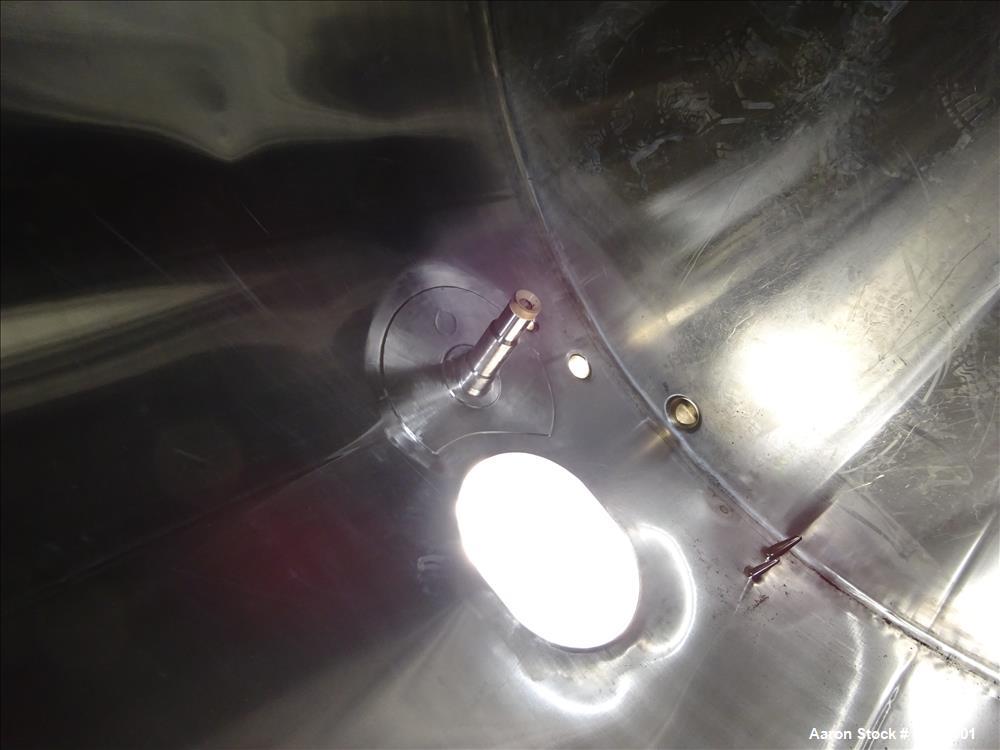 Used Walker Stainless Cold Wall Storage Silo, 40,000 Gallon, Model 8037