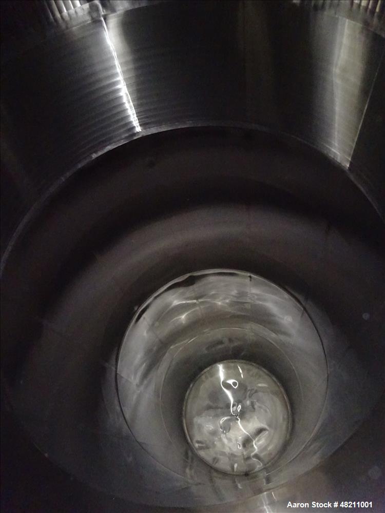 Used Walker Stainless Cold Wall Storage Silo, 40,000 Gallon, Model 8037