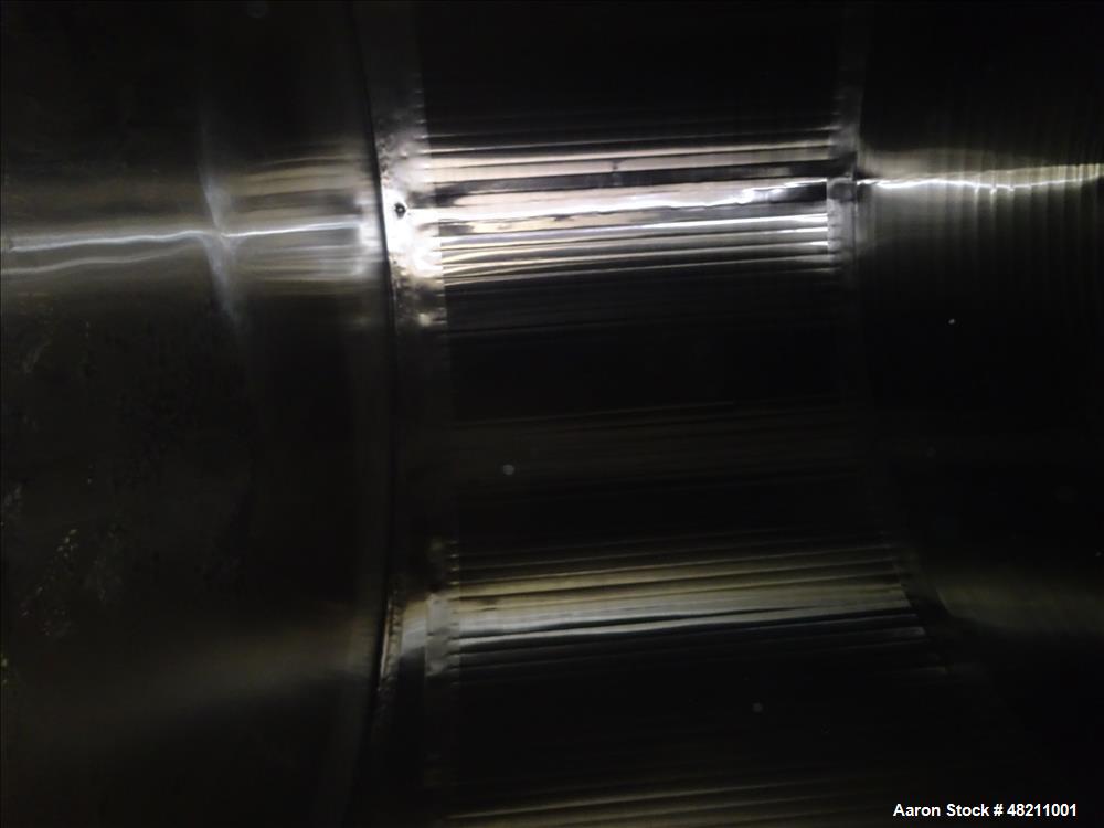 Used Walker Stainless Cold Wall Storage Silo, 40,000 Gallon, Model 8037