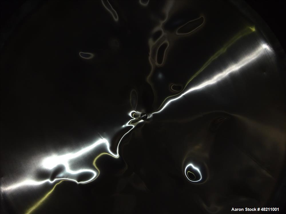 Used Walker Stainless Cold Wall Storage Silo, 40,000 Gallon, Model 8037