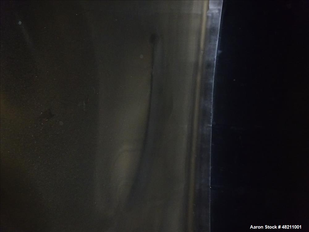 Used Walker Stainless Cold Wall Storage Silo, 40,000 Gallon, Model 8037