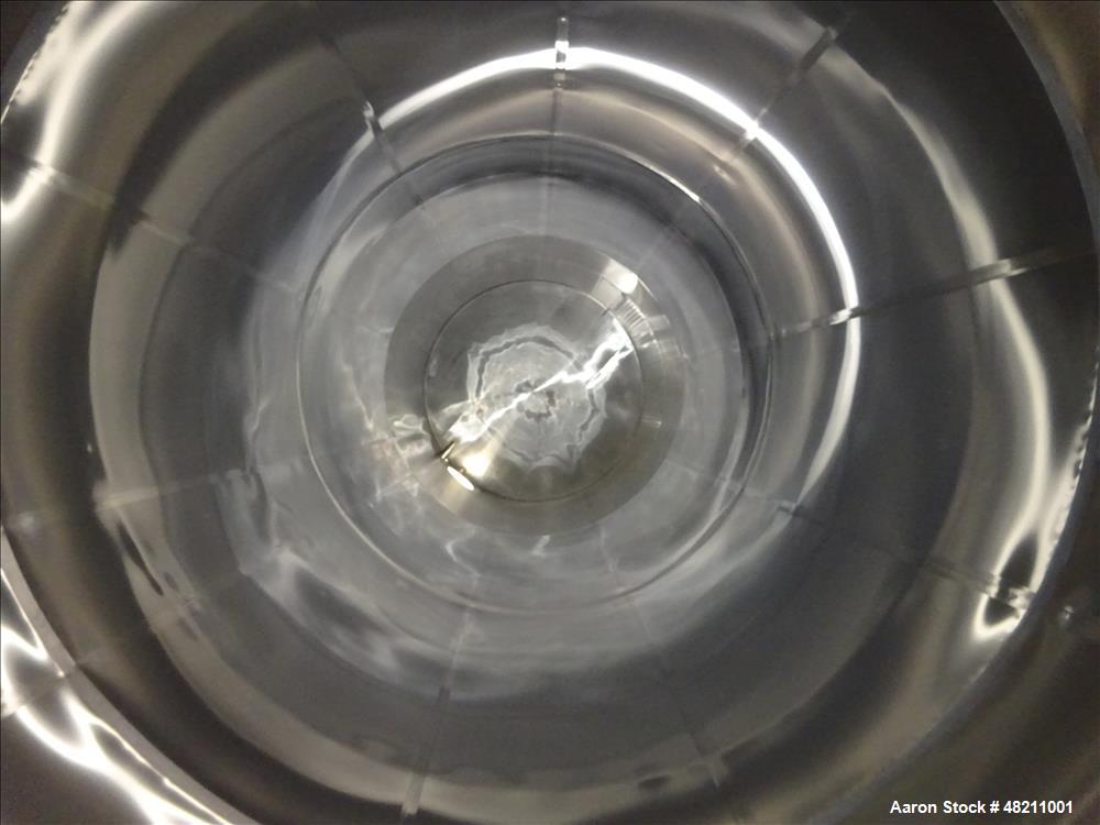 Used Walker Stainless Cold Wall Storage Silo, 40,000 Gallon, Model 8037