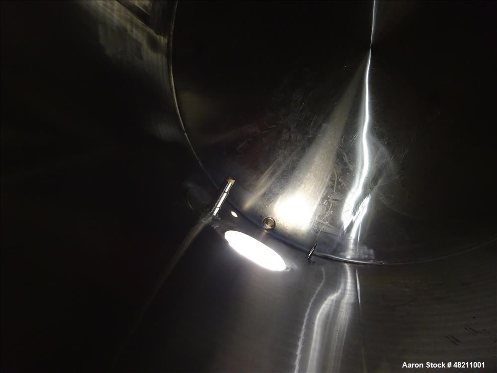 Used Walker Stainless Cold Wall Storage Silo, 40,000 Gallon, Model 8037