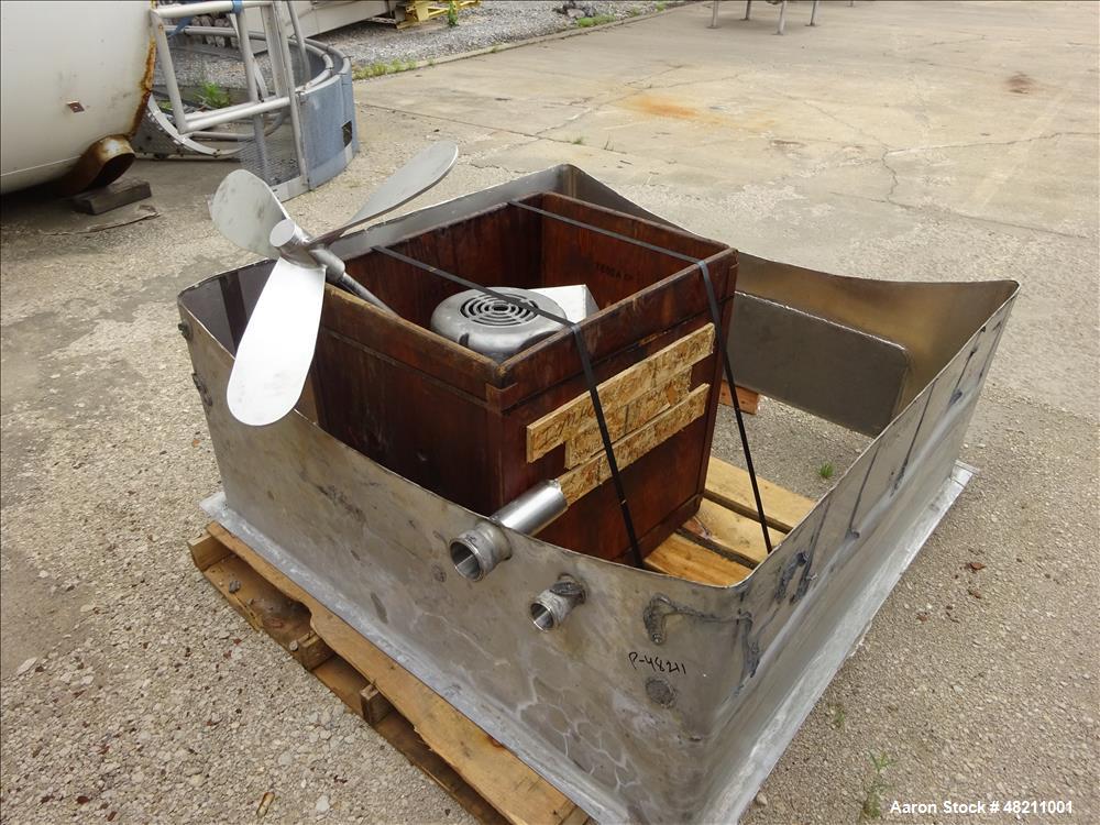 Used Walker Stainless Cold Wall Storage Silo, 40,000 Gallon, Model 8037