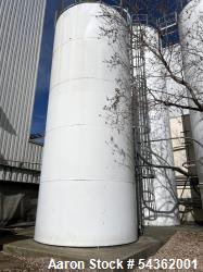 Used Columbian TecTank 1,723 Cu. Ft. Steel Silo – Skirted Cone Bottom with Rotary Valve (2010)