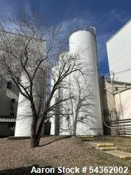 Used Columbian TecTank 3,030 Cu. Ft. Steel Silo – 12’ x 43’, Cone Bottom, Rotary Valve (2006)