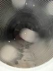 Used 17,000 Gallon Galvanized Steel Silo – Cone Bottom, Mounted on 8 Legs