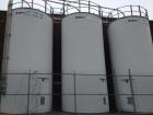 Used Bulk Storage Welded Steel Dry Material Silo. Approximate 12' Diameter x 24' High. Approximate 20,305 Gallons(2715 Cu.Ft.) Skirted Bottom.